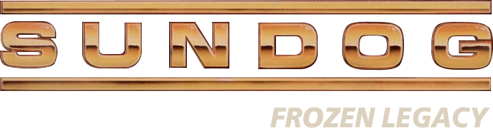 SunDog: Frozen Legacy logo for Atari ST